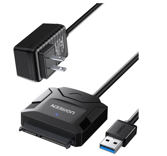Câble adaptateur SATA vers USB 3.0 pour disque dur SSD HDD SATA III UGREEN