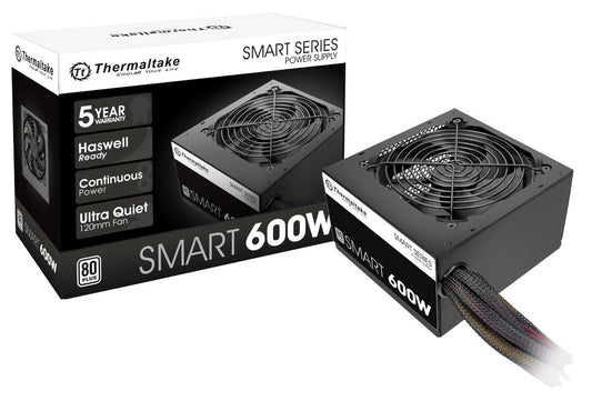 Boitier d'alimentation Thermaltake Smart 600W ATX 80 PLUS