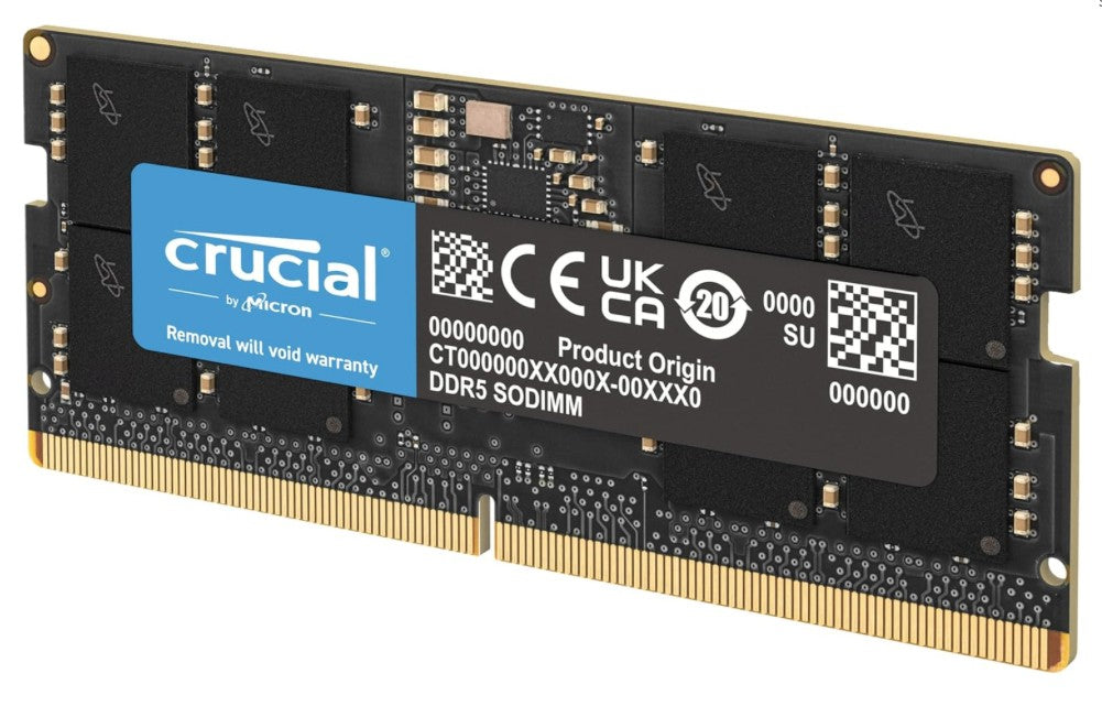Mémoire Vive Crucial DDR5 SODIMM 32 Go (1x32 Go) 5600 MHz CL46