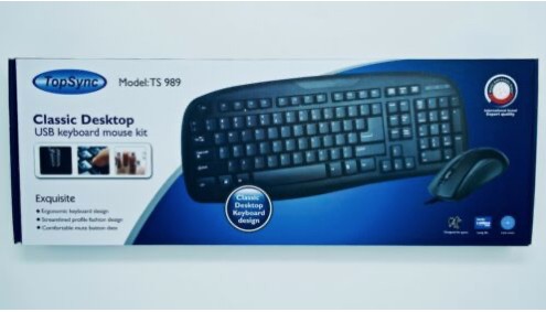 Clavier et Souris USB TopSync (TS 989)