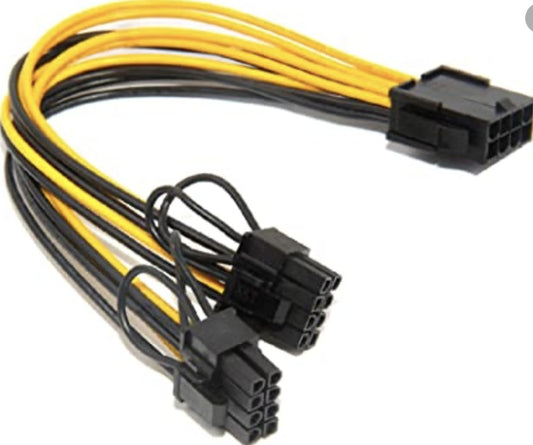 Cable d'extension PCI-E 8 broches vers 2 x 8 broches / 6 broches AxGear