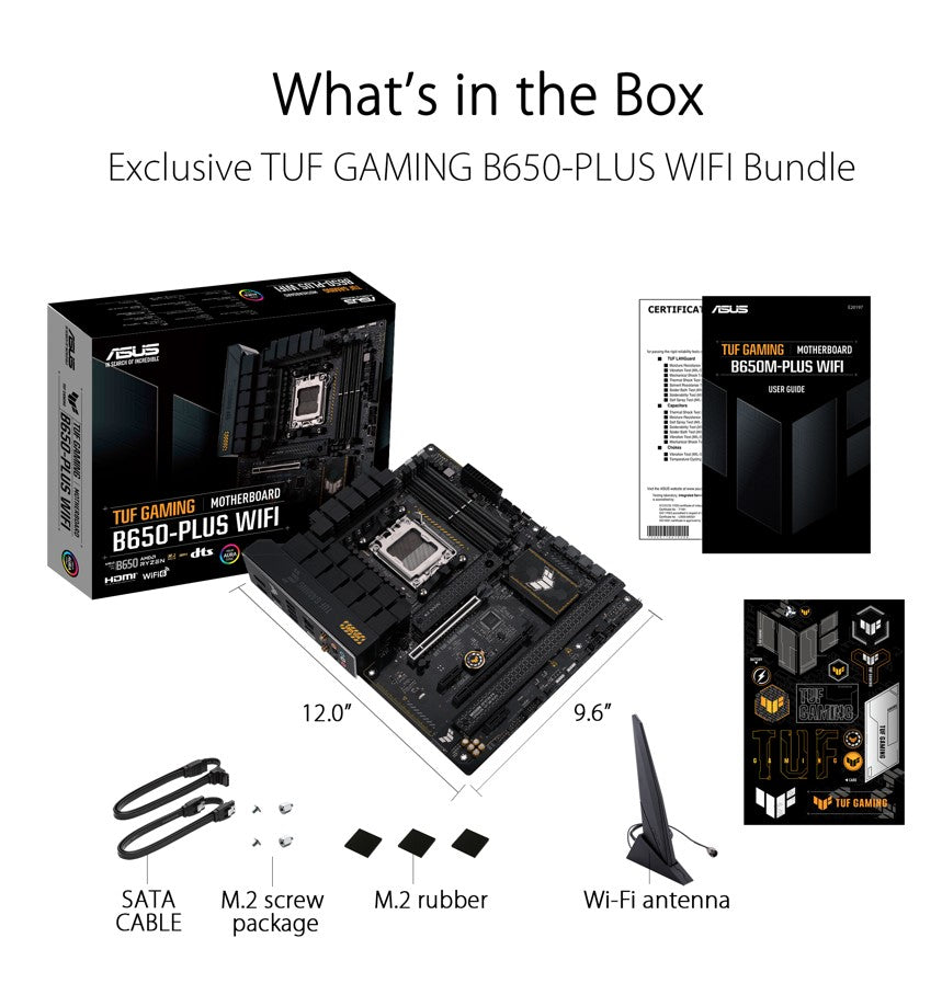 Carte mère pour le jeu Asus TUF Gaming B650-Plus WiFi