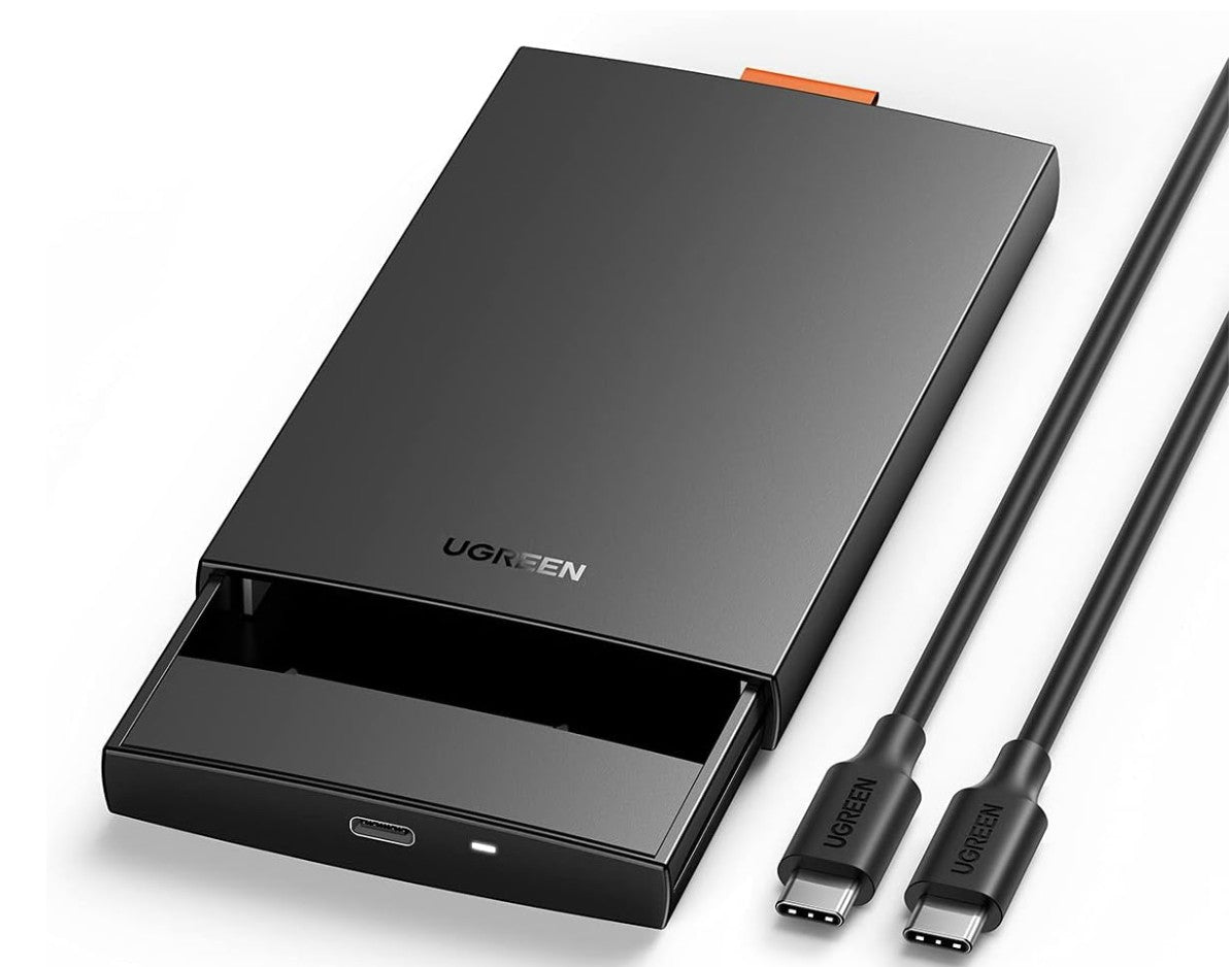 Boîtier de disque dur USB C 3.1 Gen 2 SSD HDD pour disque dur SATA III II I SSD HDD jusqu'à 10 To UGREEN