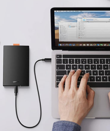 Boîtier de disque dur USB C 3.1 Gen 2 SSD HDD pour disque dur SATA III II I SSD HDD jusqu'à 10 To UGREEN