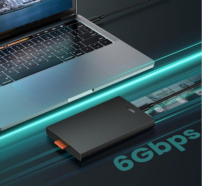 Boîtier de disque dur USB C 3.1 Gen 2 SSD HDD pour disque dur SATA III II I SSD HDD jusqu'à 10 To UGREEN