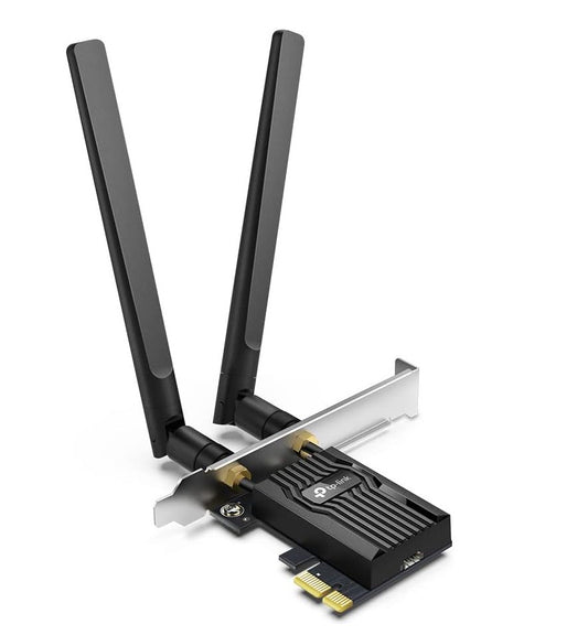 Carte WiFi 6 PCIe pour PC de bureau AX3000 (Archer TX55E), Bluetooth 5.2