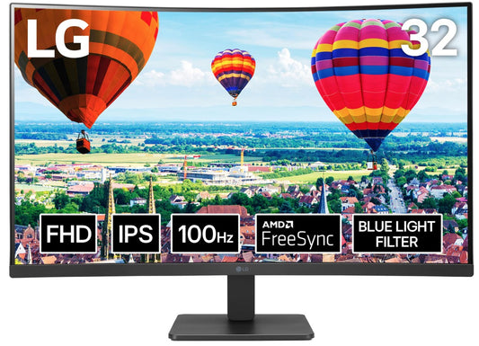 Moniteur LG 32 Pouce Curvé 100Hz FreeSync (32MR51CA)