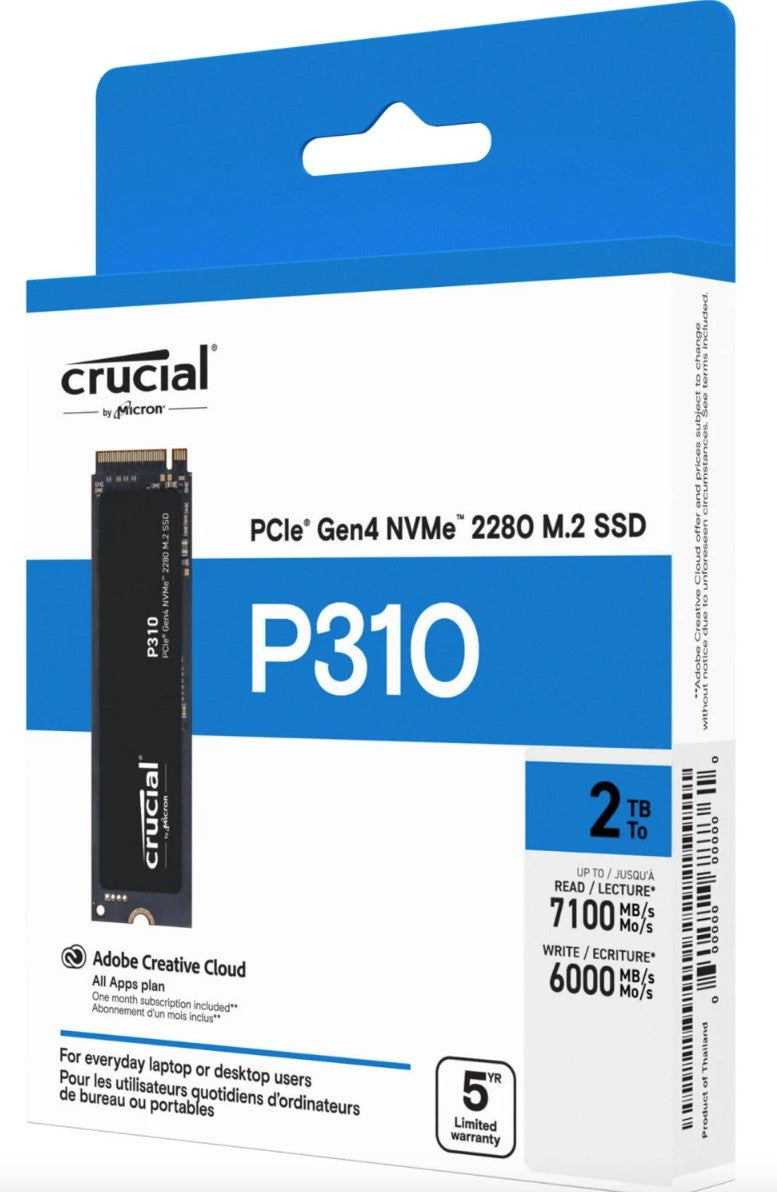 Crucial P310 M.2 NVMe 2 Tb
