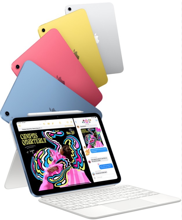 iPad A3354 11e Génération 128GB Argent/Bleu/Jaune Neuf